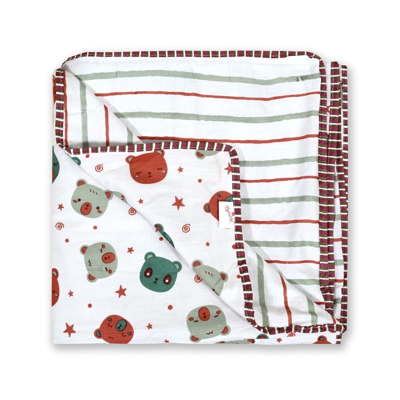 Coo Coo Kids Single Dohar Mulmul Cotton (Muslin) - Image 6