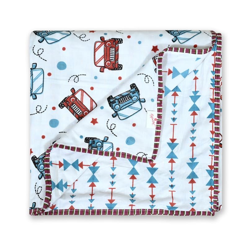 Coo Coo Kids Single Dohar Mulmul Cotton (Muslin) - Image 5