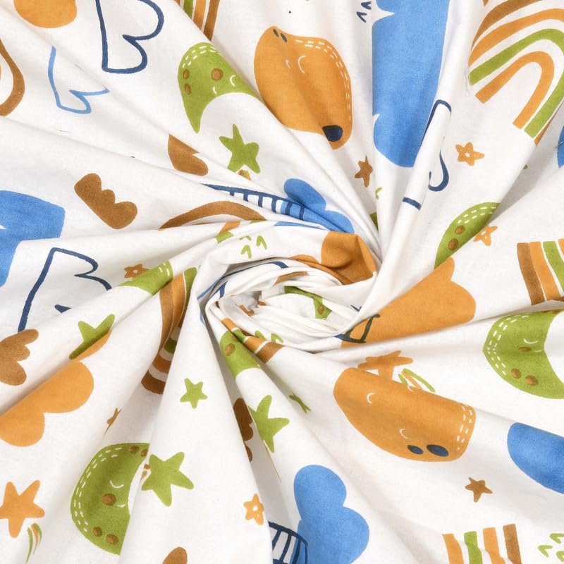 CooCoo by Mafatlal Pure Cotton Single Bed Bedsheet - Image 5