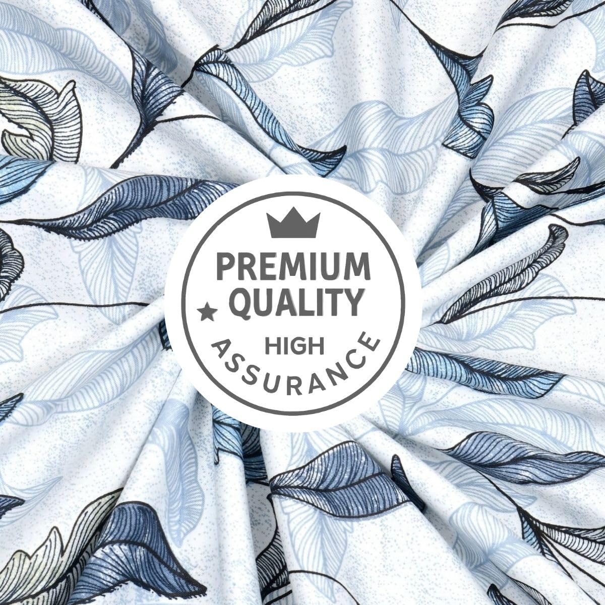 Classic Comfort 186 TC Single Bed Pure Cotton Sheet - Image 9