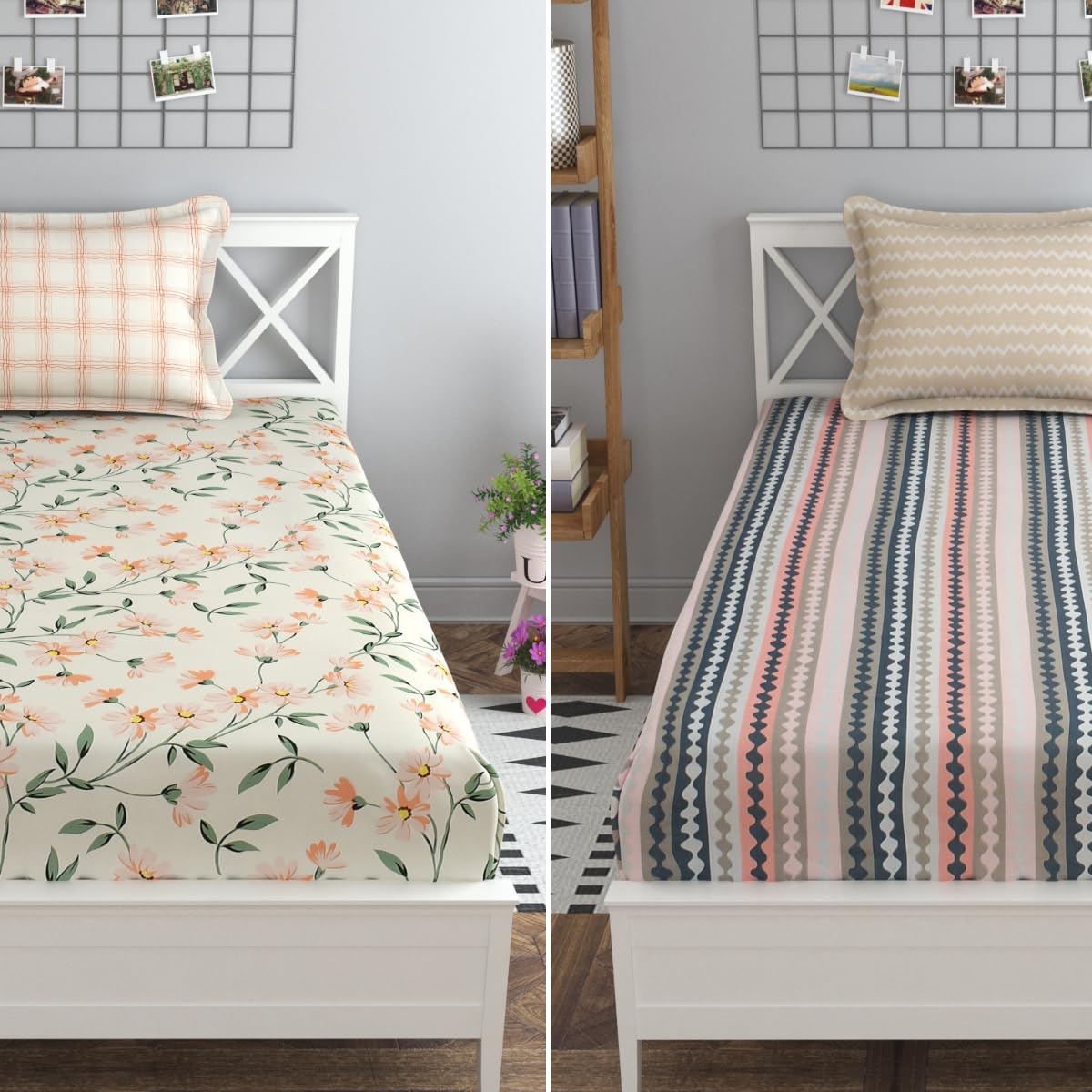 Luxe Microfiber Single Bed Bedsheet