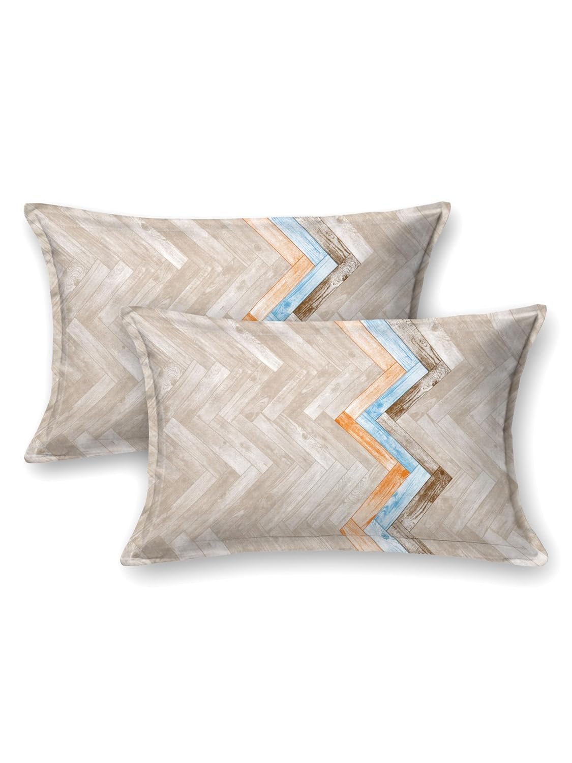 Autumn Delight Pure Cotton King Size Bedsheet - Image 6