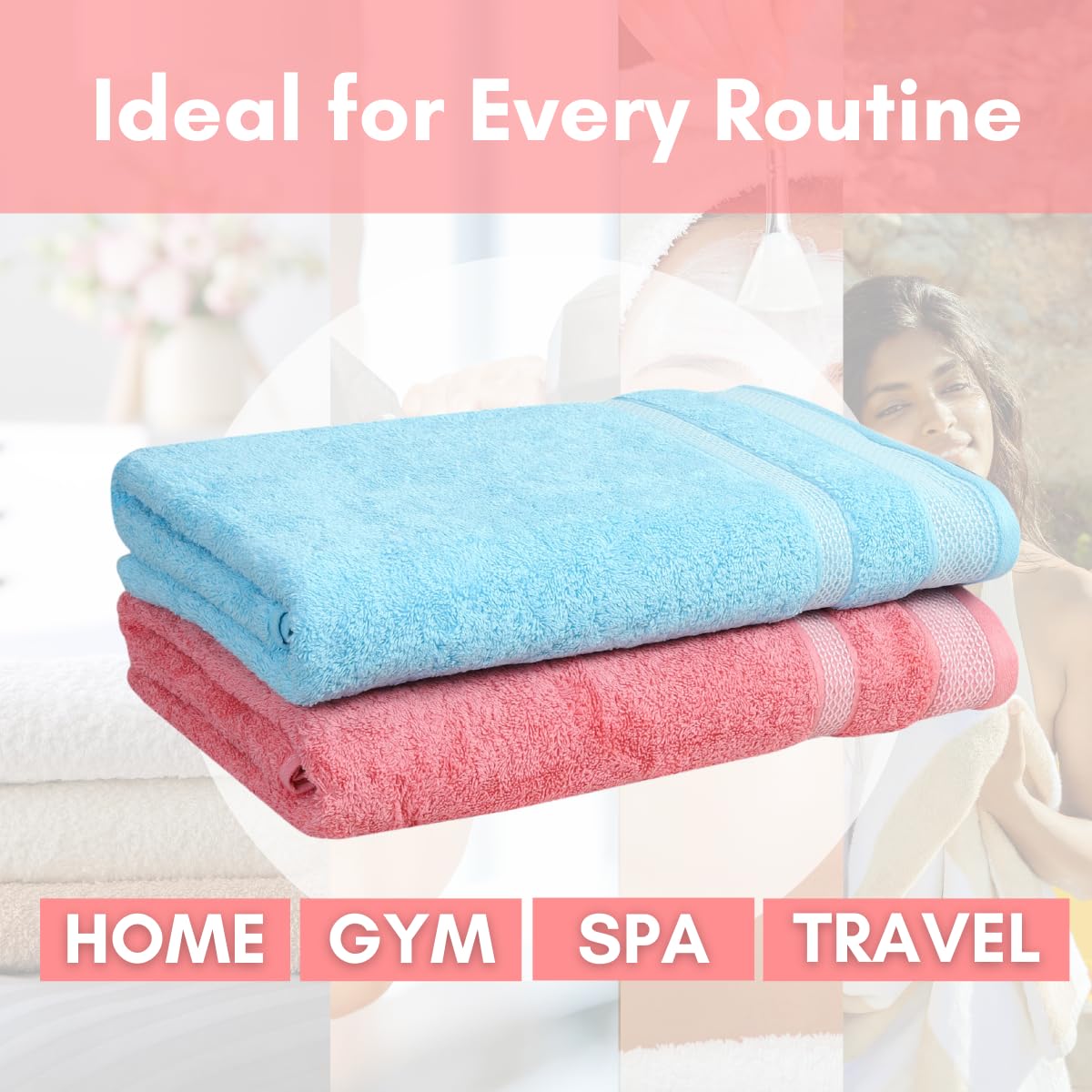 Daffodil Luxury Cotton Bath Towel Duo - Image 7