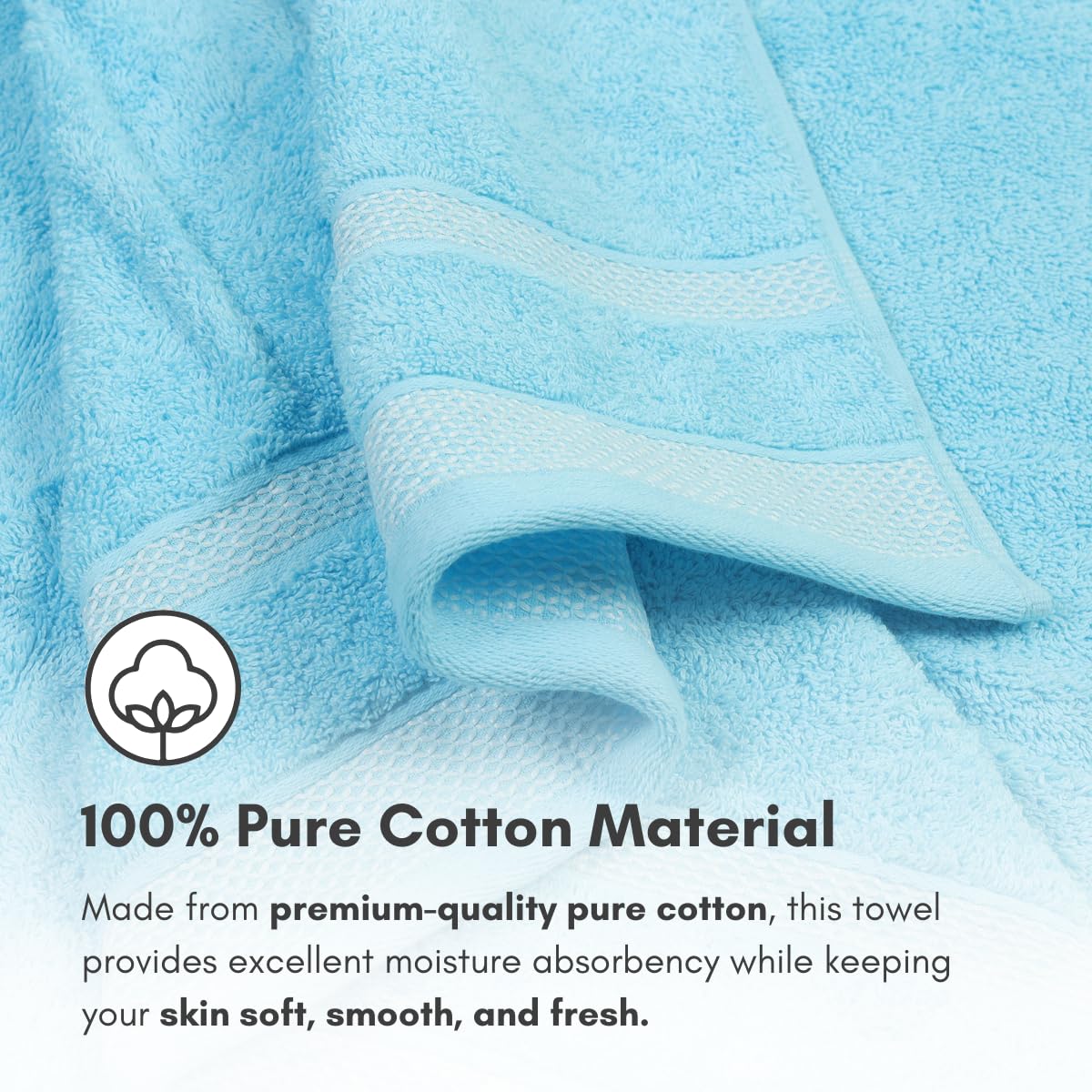 Daffodil 550 GSM 100% Cotton Bath Towel - Image 4