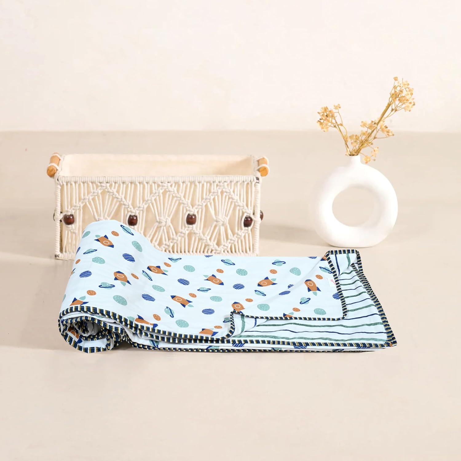 CuddleCot 150 GSM Reversible AC Dohar Single for Kids - Image 2