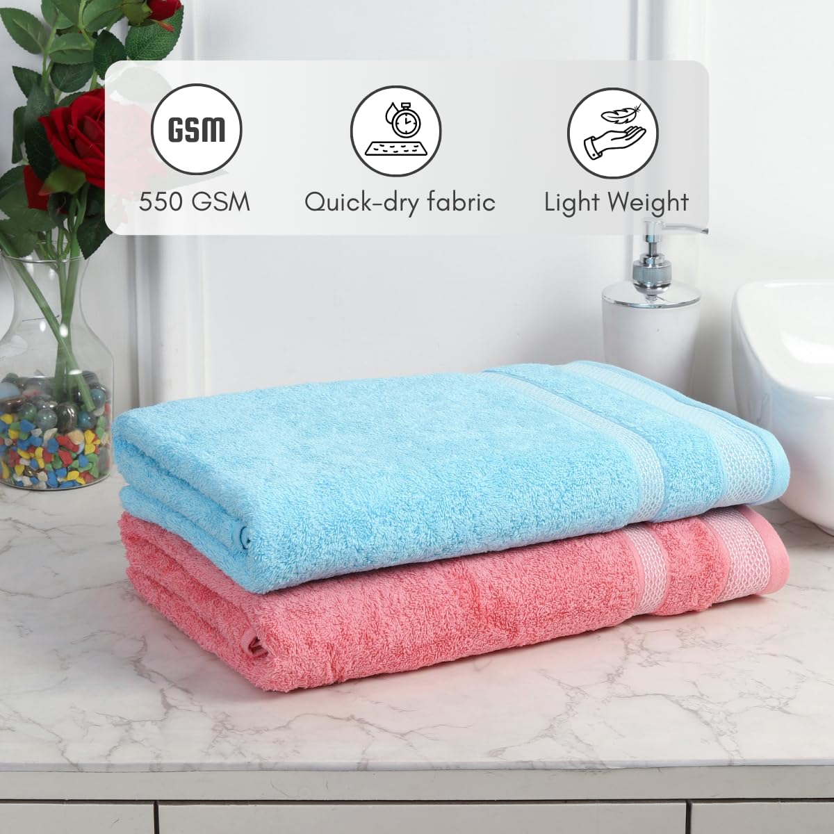 Daffodil Luxury Cotton Bath Towel Duo - Image 3