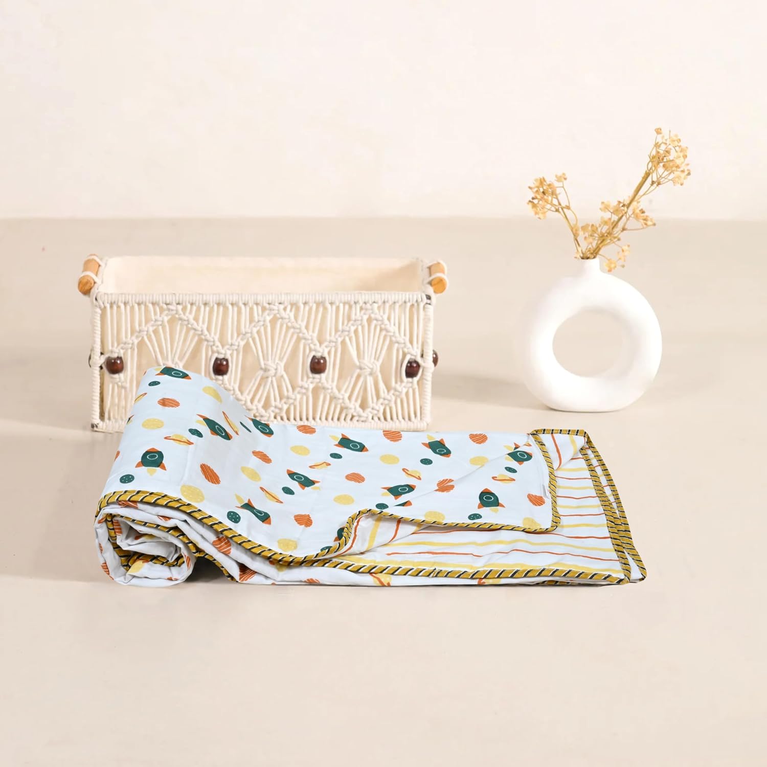 CuddleCot 150 GSM Reversible AC Dohar Single for Kids - Image 3