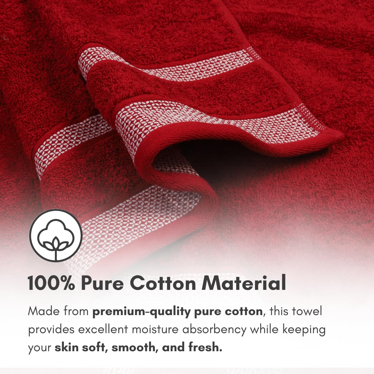 Daffodil Cotton Heavy Bath Towels - Image 4