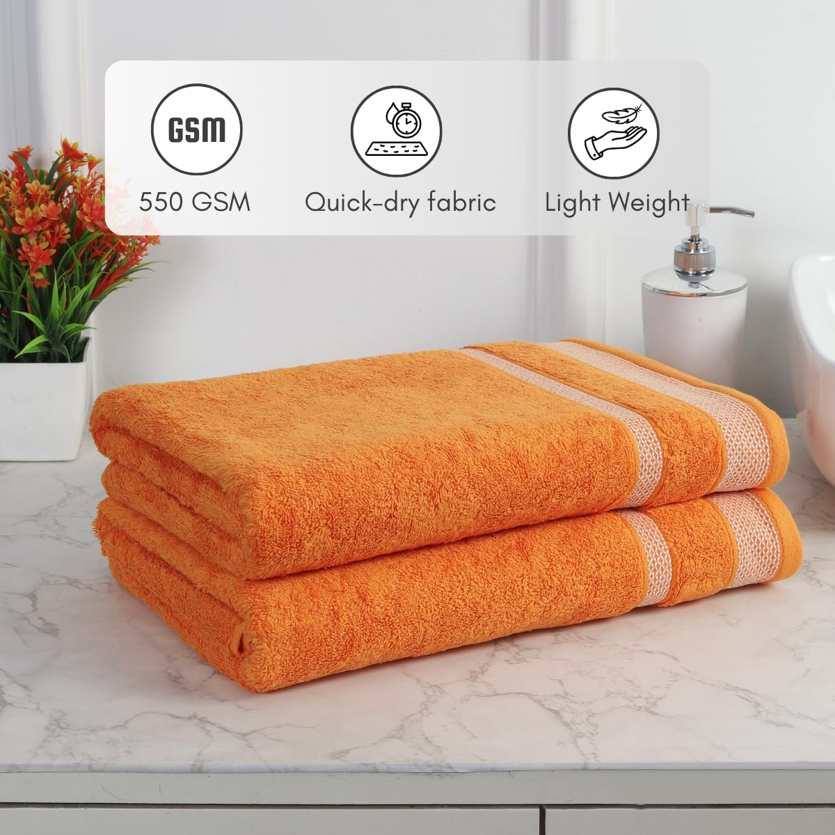 Daffodil Ultra Soft Cotton Towels - Image 3