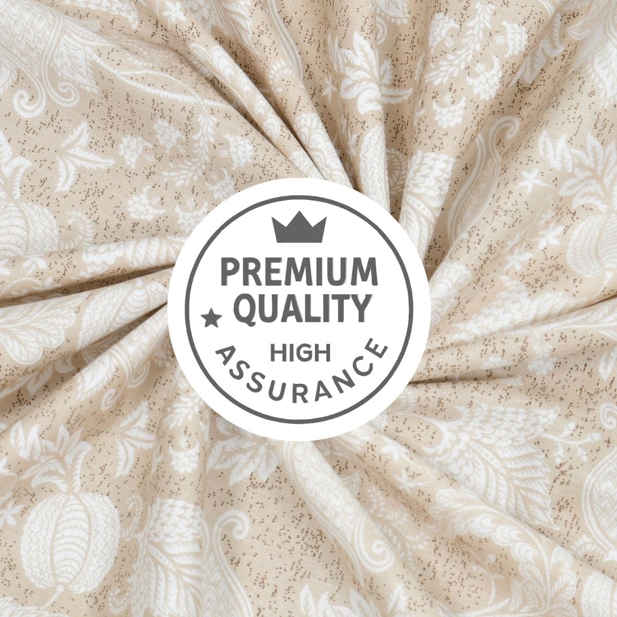 Spring Glory 186 TC Pure Cotton Bedsheet - Image 3