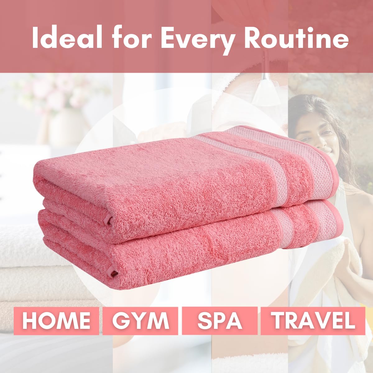 Daffodil Soft Cotton Bath Towels - Image 4