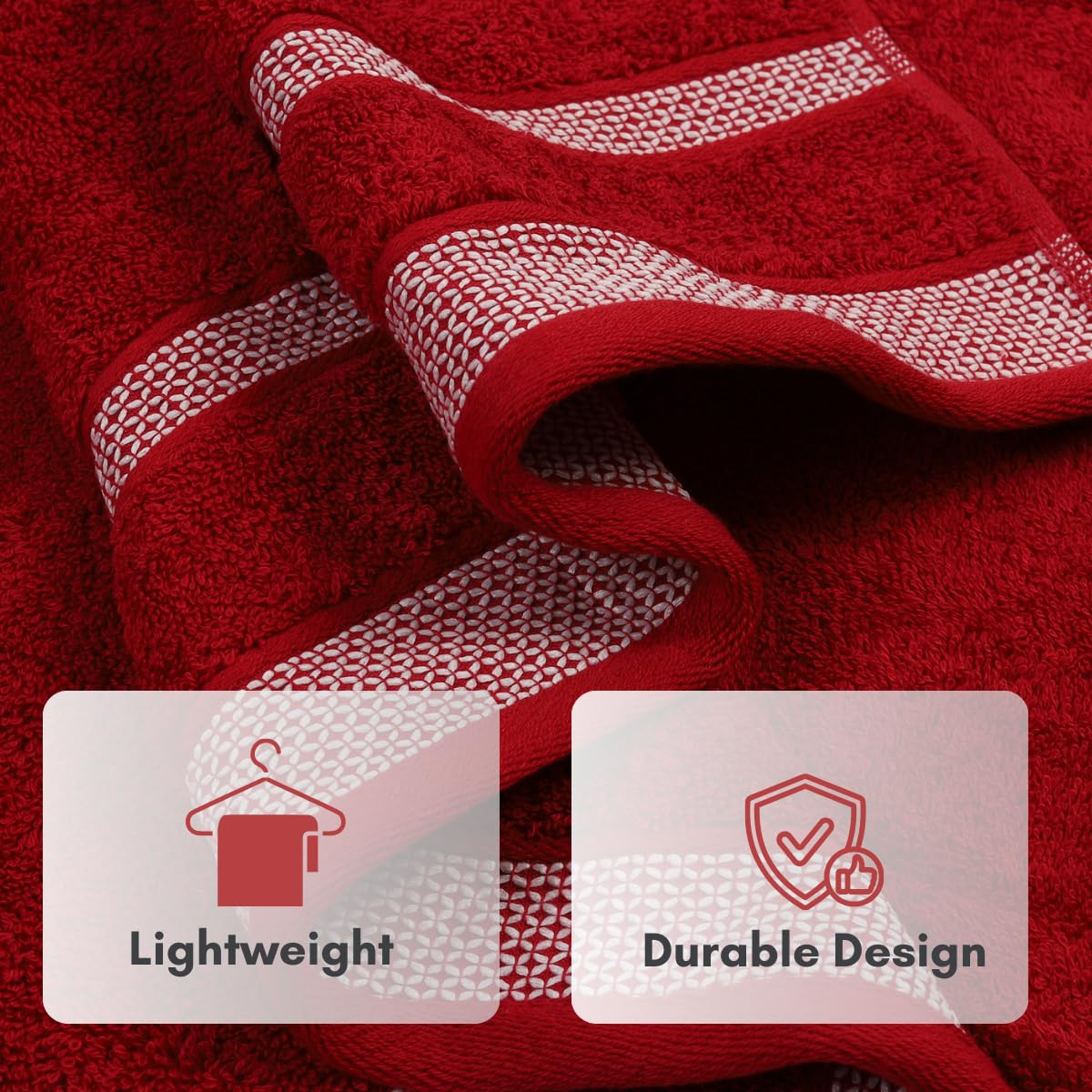 Daffodil Cotton Long Bath Towels - Image 7