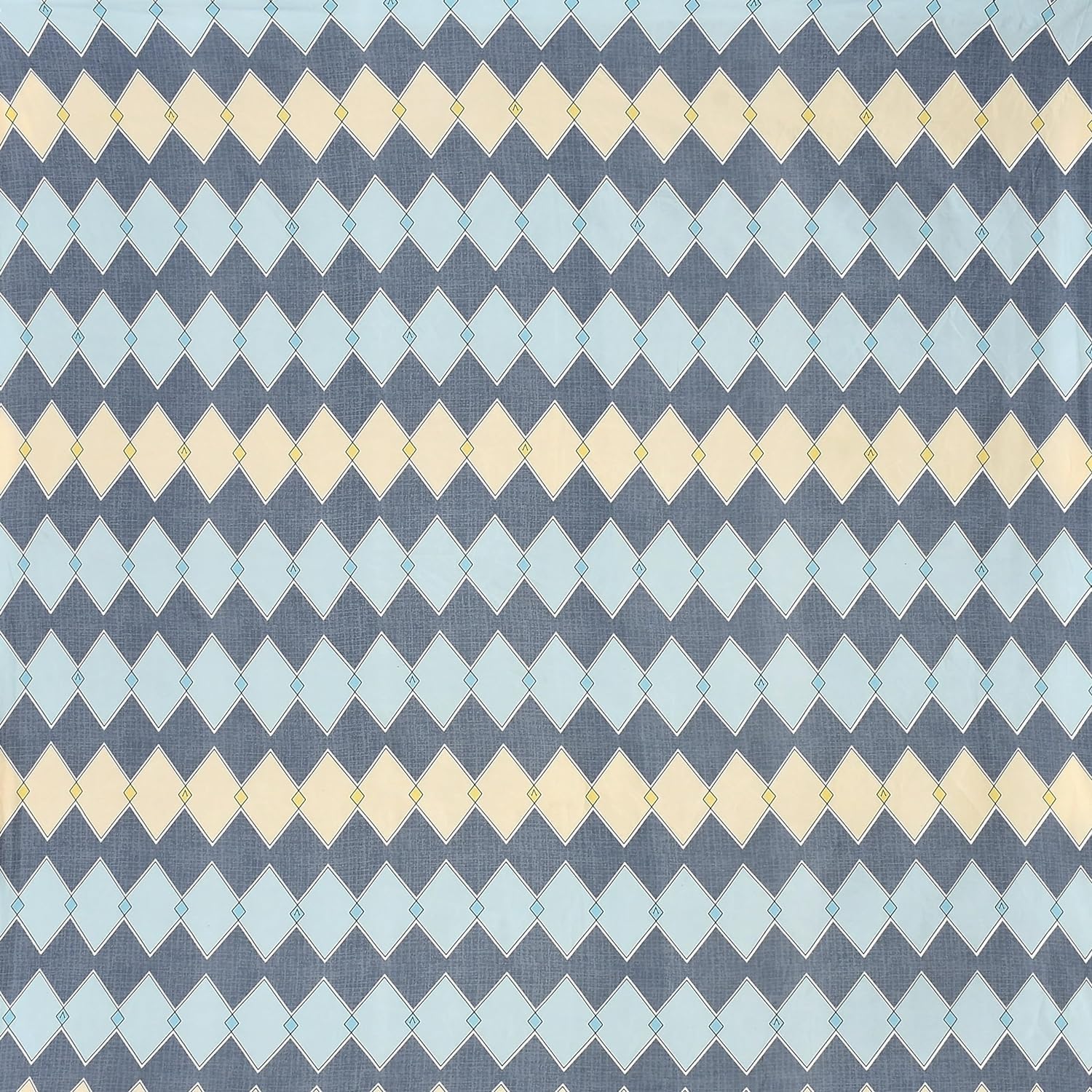 Plush 210 TC Cotton Feel Glace Elastic Fitted Bedsheet for Double Bed - Image 3