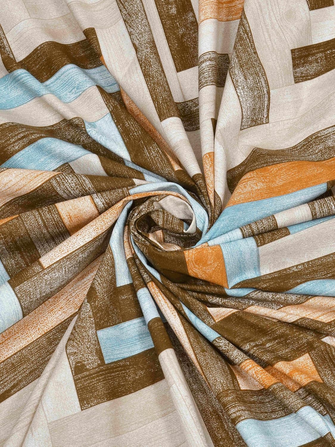 Autumn Delight Pure Cotton King Size Bedsheet - Image 8