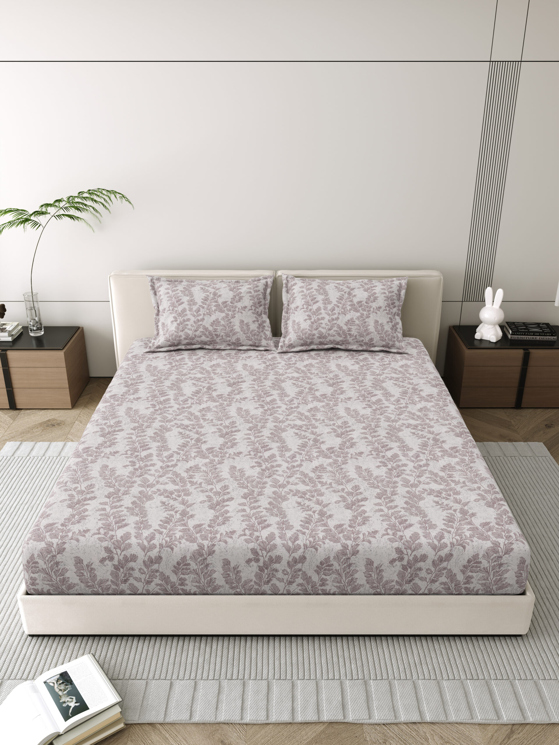 Corsica 186 TC Pure Cotton Bedsheet