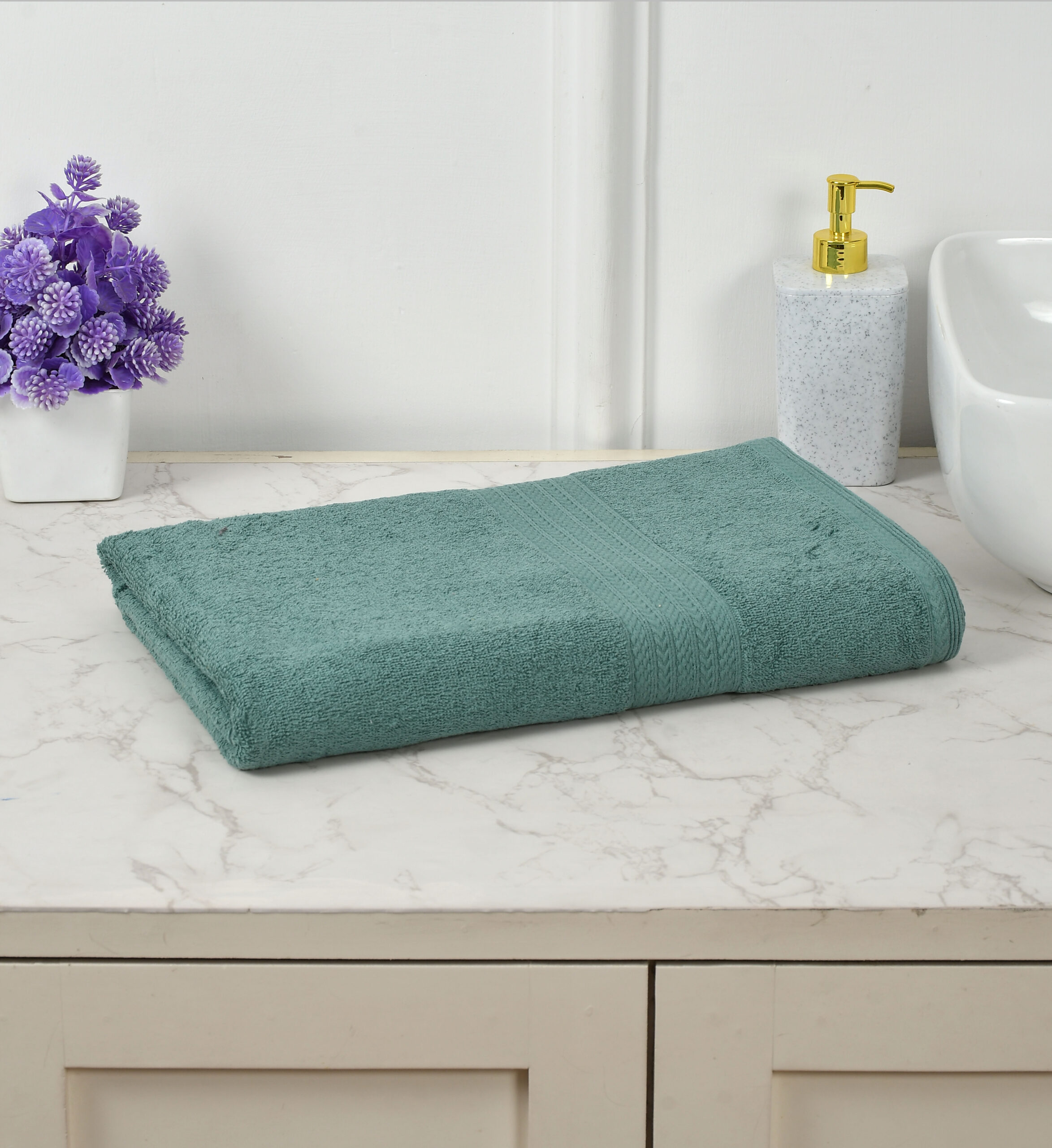 Joy 450 GSM 100% Cotton Bath Towel - Image 3