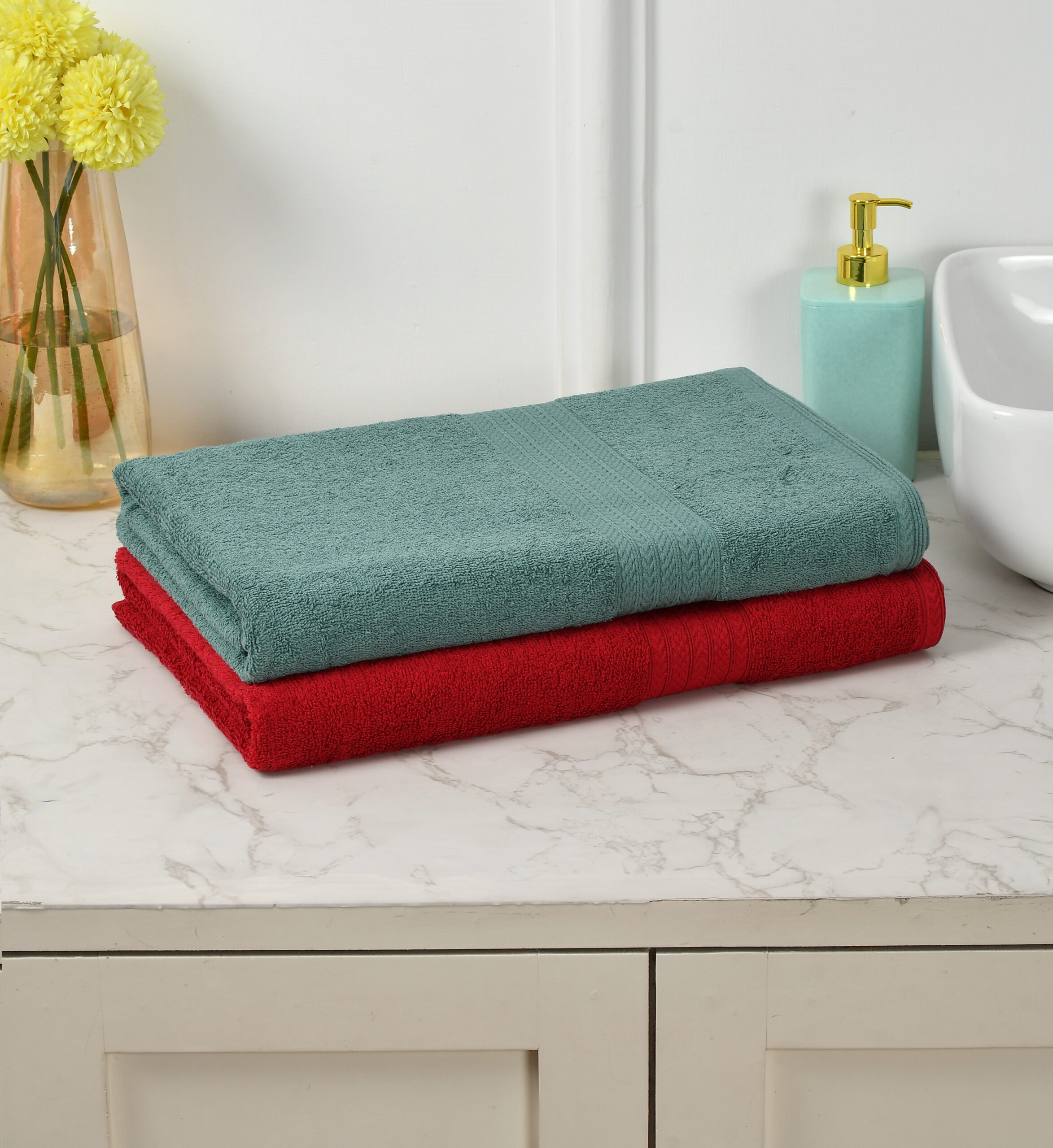 Joy 450 GSM 100% Cotton Bath Towel - Image 5