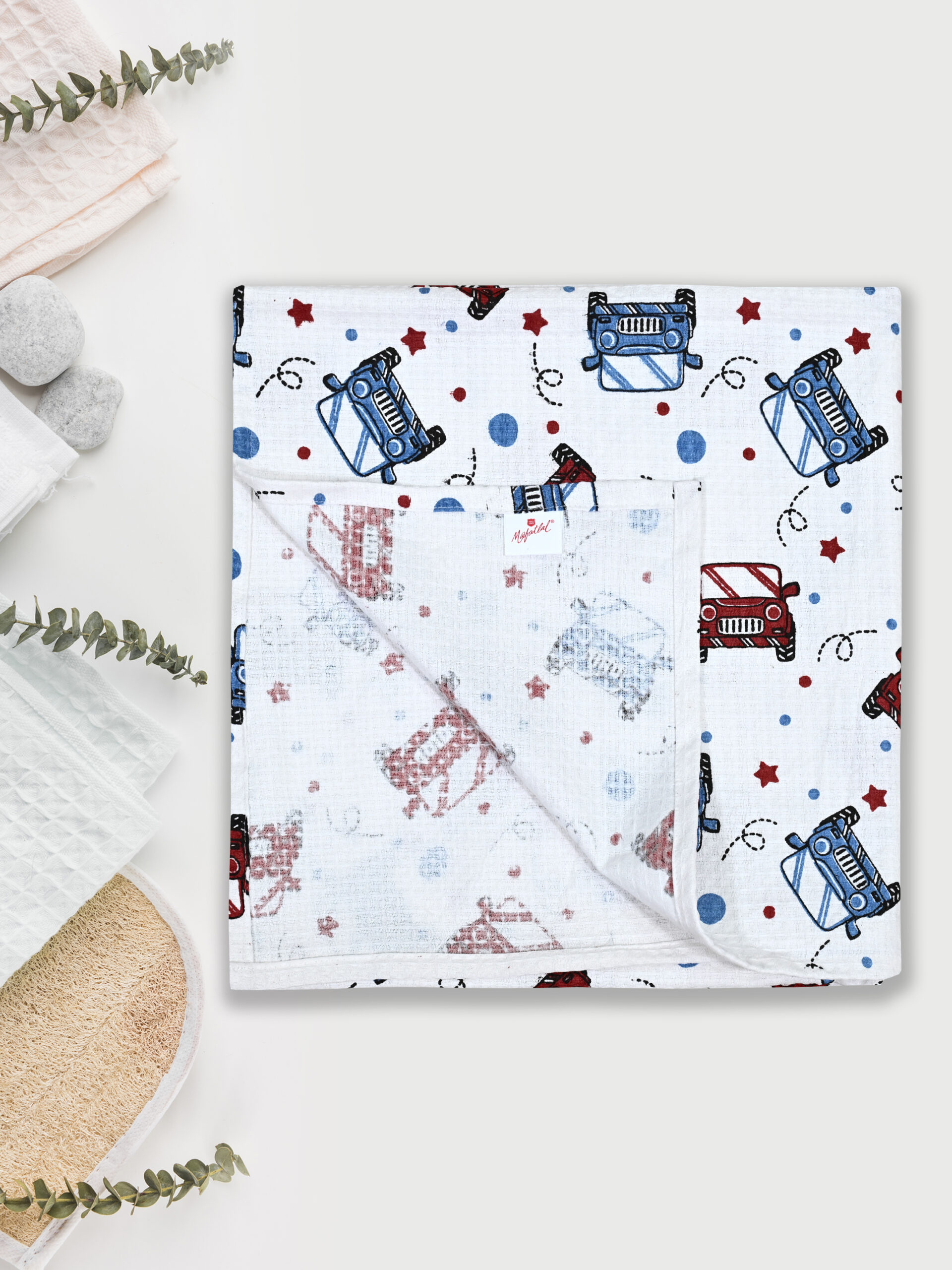 Kids 250 GSM Pure Cotton Bath Towel - Image 3